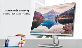 Màn hình máy tính HP M22f 21.5 inch (2E2Y3AA) – Full HD, IPS, HDMI, LED, Màu đen