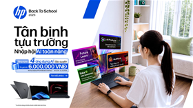 Tân Binh Tựu Trường - Nhập Hội AI Toàn Năng Cùng HP Back To School 2026