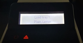 Cách khắc phục máy in HP báo lỗi load tray 1