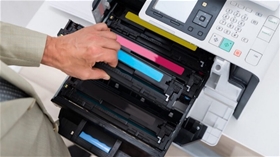 Khắc phục máy in không nhận hộp mực