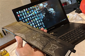 Nguyên nhân và cách xử lí pin laptop bị phồng