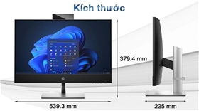 Máy tính All-in-One HP ProOne 440 G9 AIO (9H0B7PT) – i5-13500T, RAM 16GB, SSD 512GB, Màn hình 23.8 inch FHD