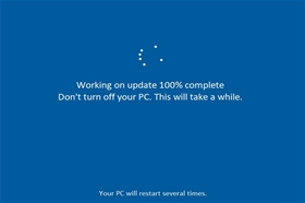 Khắc phục lỗi máy tính báo 'Working on update', bị treo