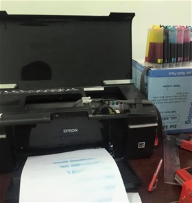 Tại sao máy in Epson T60 in không ra mực?