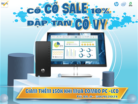 Khuyến mãi combo máy tính đầy đủ webcam,loa dùng học và làm việc trực tuyến tại nhà